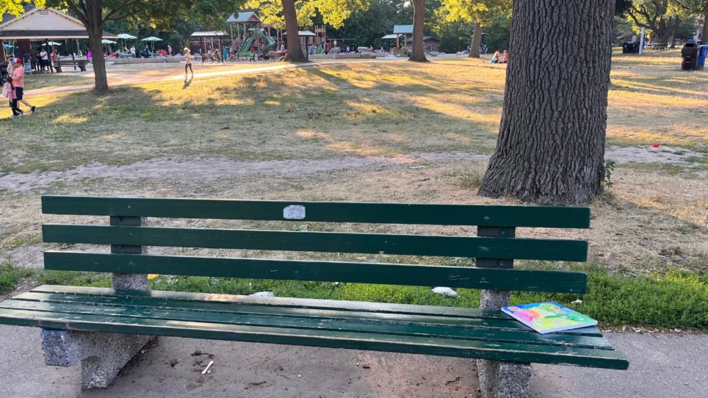 Broken bench